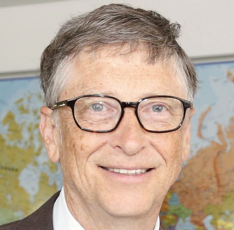 UK International Development Secretary Justine Greening meeting with Bill Gates, co-chair of the Bill & Melinda Gates Foundation during his visit to London earlier today. Picture: Russell Watkins/DFID
