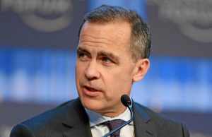 Mark Carney, Governor Bank of England.