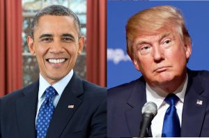 Obama and Trump