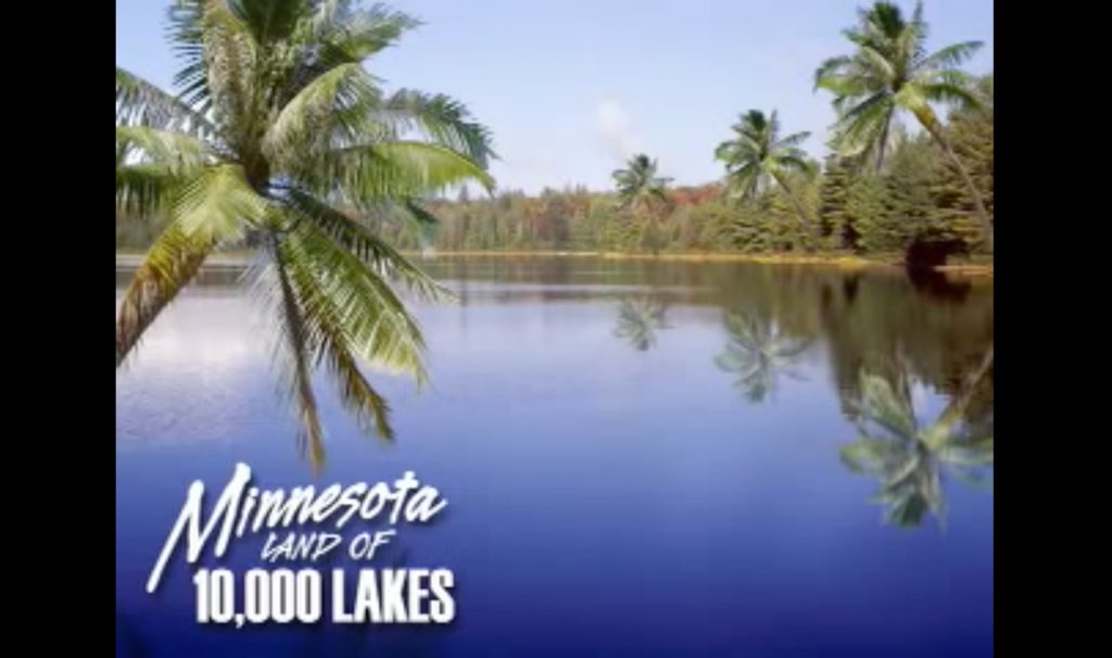 Artists impression of Minnesota after global warming.