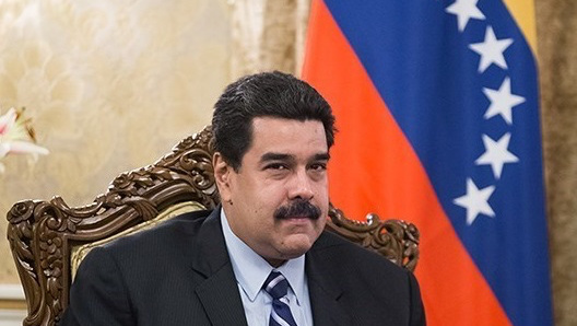 Venezuelan President, Nicolás Maduro in meeting with Iranian President Hassan Rouhani in Saadabad Palace