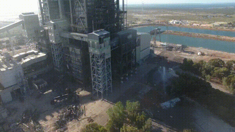 NPS West Coal Bunker and Tower Demolition