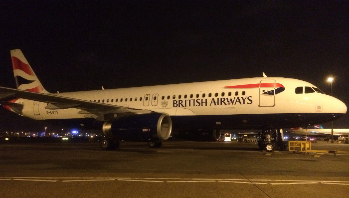 British Airways Aircraft at Heathrow Airport