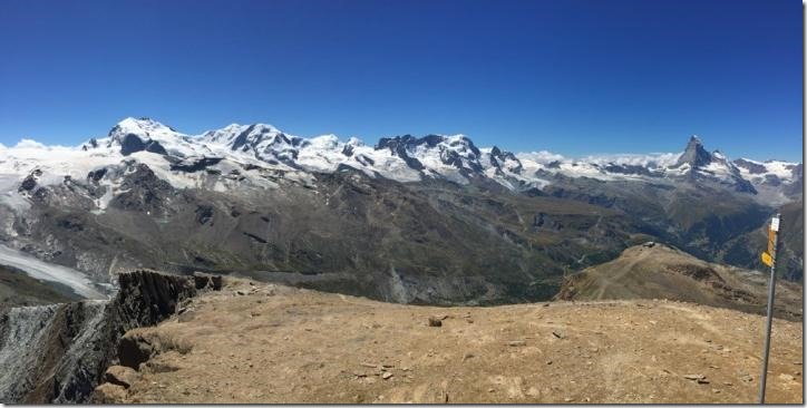 Zermatt in the Western Alps. Credit: F. von Blanckenburg
