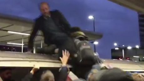 Extinction Rebellion Protestor Attacked by Commuters