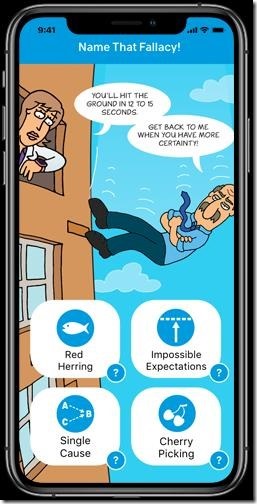 218558_web IMAGE: New Cranky Uncle app uses gamification to debunk fake news on climate change. Credit: John Cook, Cranky Uncle(tm) app