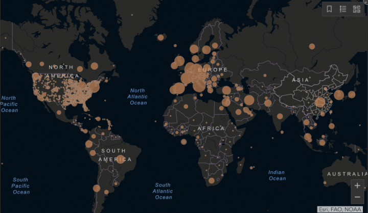 Johns Hopkins Covid-19 Cases 2020-03-24