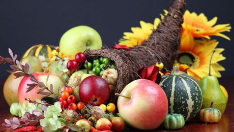 7778180 - autumn cornucopia - symbol of food and abundance