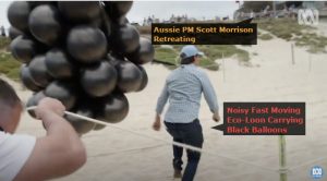 Eco loon charges the Aussie Prime Minister