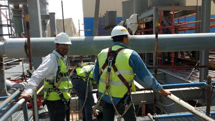 Pipe Installation in a Combined Cycle Gas Power Plant in Egypt