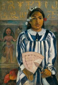 494px-Paul_Gauguin_-_The_Ancestors_of_Tehamana_OR_Tehamana_Has_Many_Parents_(Merahi_metua_no_Tehamana)_-_Google_Art_Project.jpg