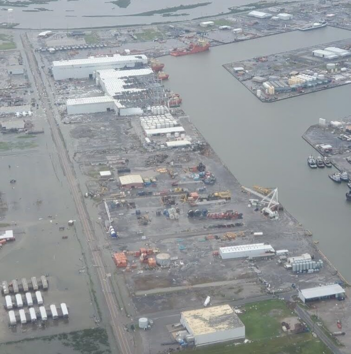 Port Fourchon Damage