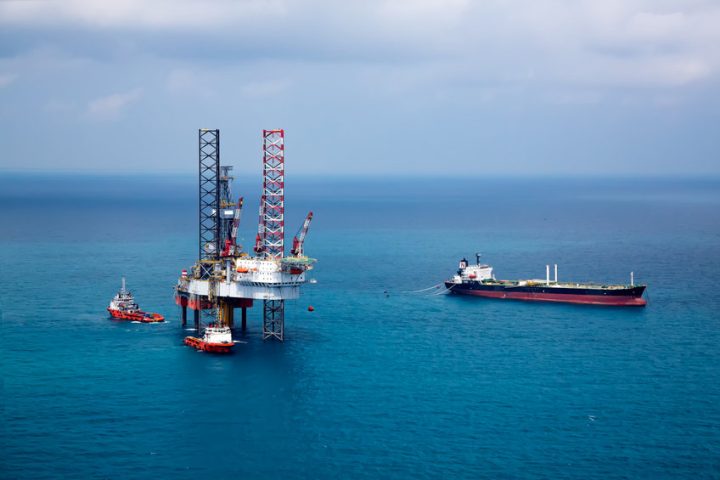 Offshore oil rig