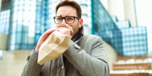 hyperventilating, panic, fear, hair on fire, the sky is falling 123rf.com