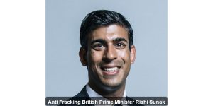Prime MInister Rishi Sunak Anti Fracking