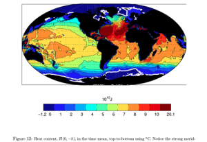 Regional Ocean Heat Content Wunsch 2014.png