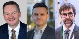Chris Bowen, James Shaw, Steven Guilbeault.
