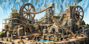 Flintstones technology assembly line