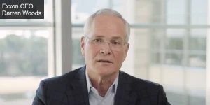 Exxon CEO Darren Woods
