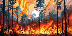 Six_Warning_Signs_Climate_Scientists_Are_Lying_About Wildfires_midjourney