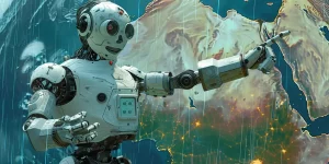 charlesrotter_A_robot_TV_meteorologist_on_the_air_midjourney