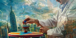 spin doctor new york midjourney photoshop