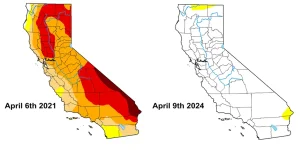 California Drought 2021 2024