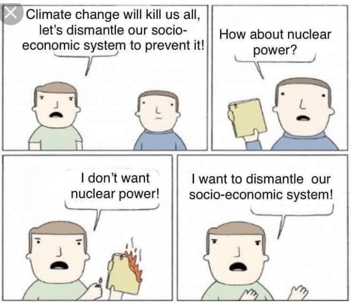 friday funny I want to dismantle our socio-economic system.