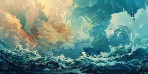 charlesrotter_air_sea_flux midjourney