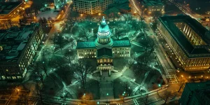 charlesrotter_michigan_capitol_green_lawfare_midjourney
