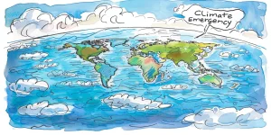 flawed climate emergency midjourney