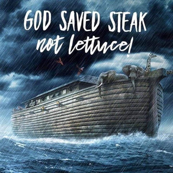 God Saved Steak Not Lettuce