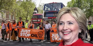 Just_Stop_Oil_Activists_Hillary Clinton