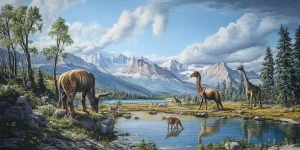 charlesrotter_a_scene_during_the_Phanerozoic_midjourney