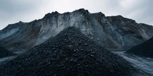 charlesrotter_Photo_of_an_open-pit_coal_mine_in_Iceland_midjourney