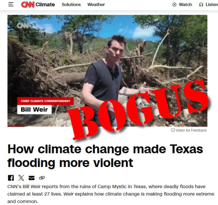 Texas Flood Hysteria: Media's Climate Blame Drowned by History and Data
