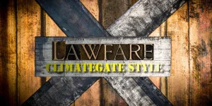 lawfare climategate style