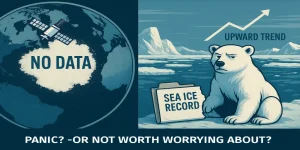 sea ice panic or not worth worrying about