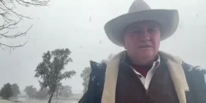 Barnaby Joyce in the Snow