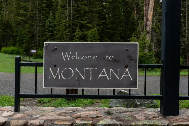 Montana sign