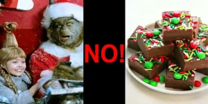 Grinch and climate no Christmas food!