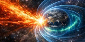 sora solar flare impacting magnetosphere