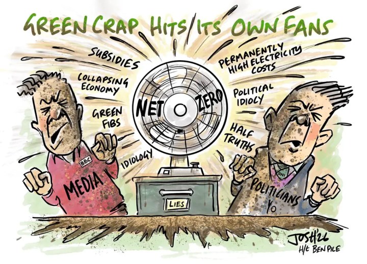 josh net zero hits the fan