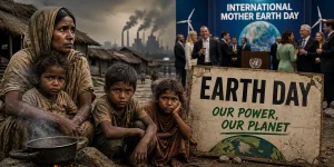 ChatGPT earth day people poverty