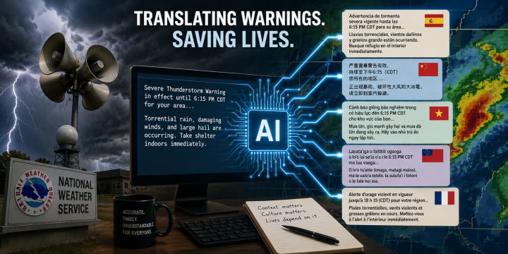 NOAA Bets on AI to Translate Weather Warnings—But Can Machines Reliably Convey Life-and-Death Messages? — GLOBAL — Aslikannih