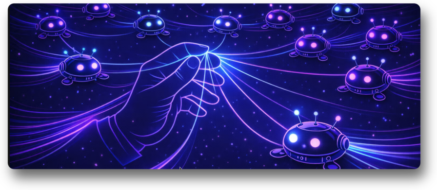 When AI Agents Started Working Together